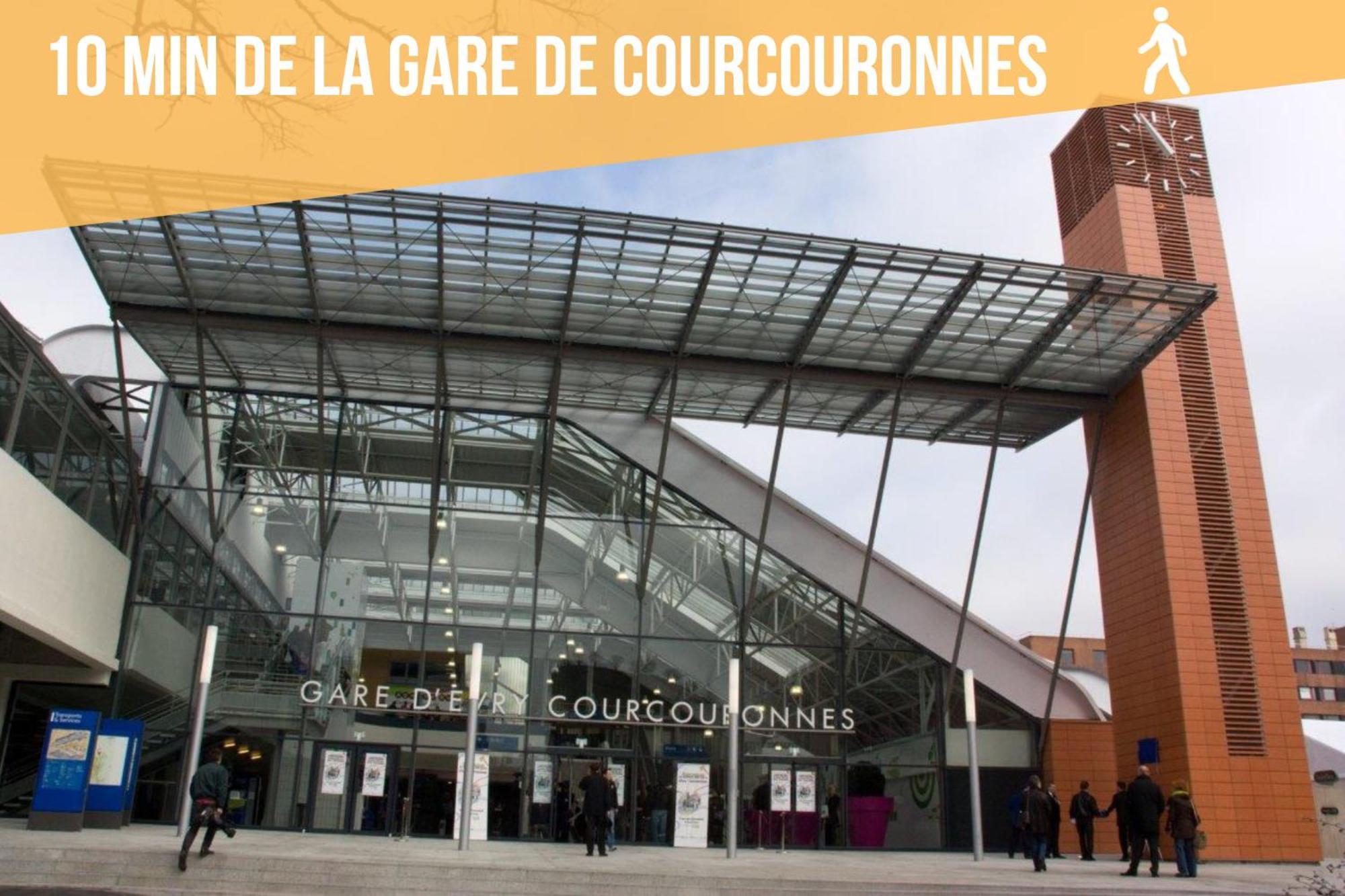 Le Cosy Yellow Appartement Lumineux A 5 Min De La Gare D'Evry Avec Parking Gratuit Courcouronnes Eksteriør bilde